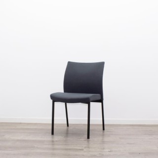 Conjunto silla operativa y 2 sillas confidentes en gris 2