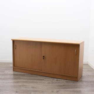 Credencia de 2 cuerpos peral puertas correderas de 150cm 2