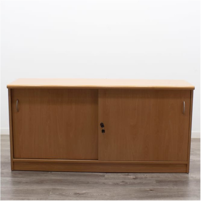 Credencia de 2 cuerpos peral puertas correderas de 150cm