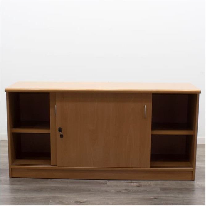 Credencia de 2 cuerpos peral puertas correderas de 150cm