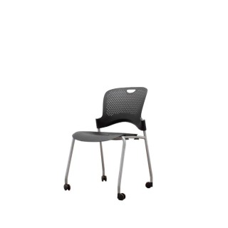 Silla colectividad en polipropileno negro con o sin brazos