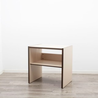 Mesa auxiliar de impresora en color arena de 73,5cm 2