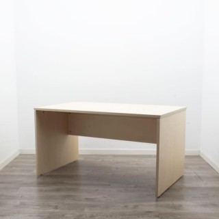 Mesa operativa maple con pata panel de 180cm 2