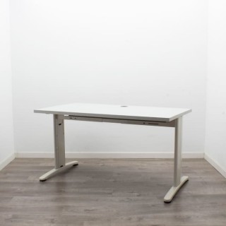 Mesa operativa estructura beige con tapa a elegir (varias medidas) 2