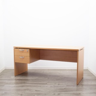 Conjunto de mesa operativa 120cm + silla operativa 2
