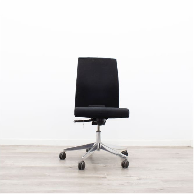 Silla operativa color a elegir sin brazos y base cromo