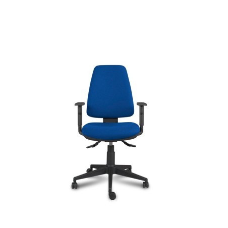 Silla operativa con respaldo de malla asiento tapizado - Mercaoficina