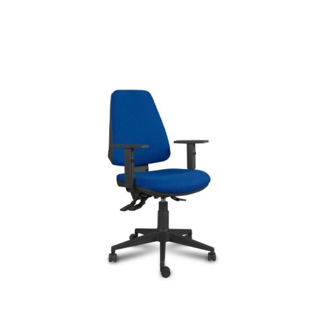 Silla operativa con respaldo de malla asiento tapizado - Mercaoficina