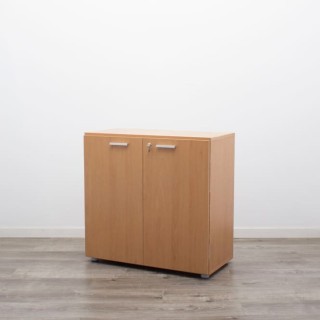 Armario bajo melamina peral de 84cm 2