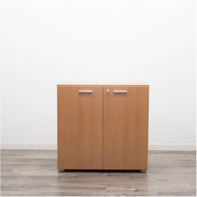 Armario bajo melamina peral de 84cm