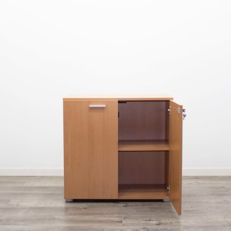 Armario bajo melamina peral de 84cm
