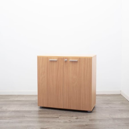 Armario bajo todo puerta melamina roble de 84cm