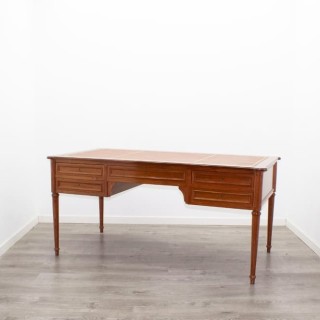 Mesa de dirección clásica en caoba de 163cm 2