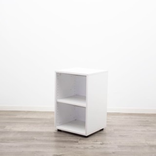 Armario bajo diáfano blanco de 45cm 2