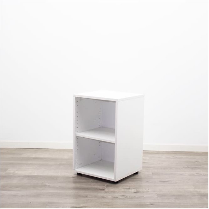 Armario bajo diáfano blanco de 45cm