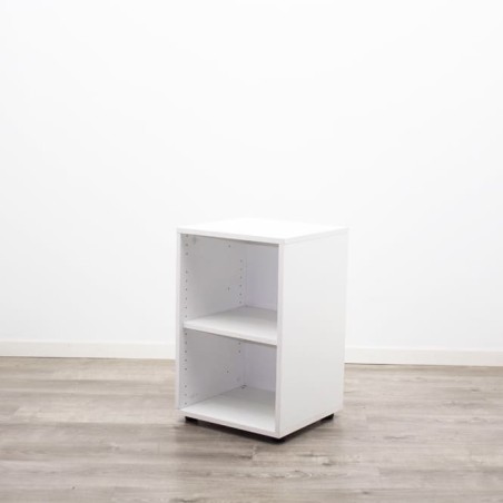 Armario bajo diáfano blanco de 45cm
