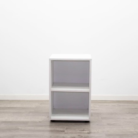 Armario bajo diáfano blanco de 45cm