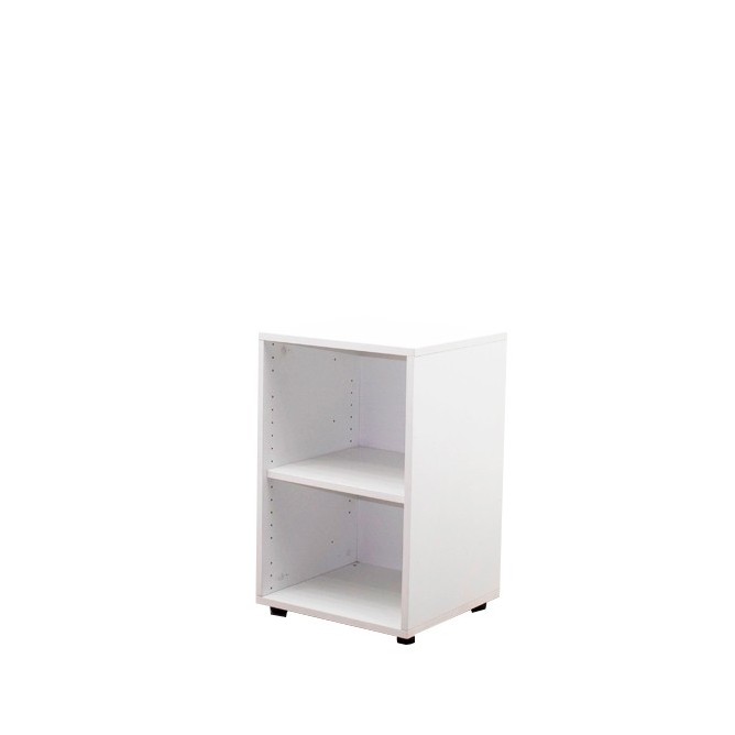 Armario bajo diáfano blanco de 45cm