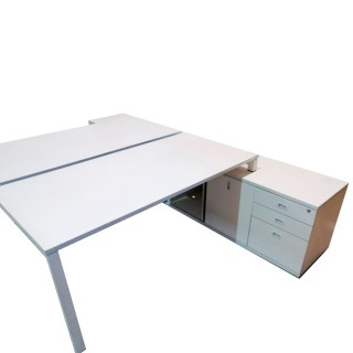Mesas bench de 2, 3 y 6 puestos - Mercaoficina 2