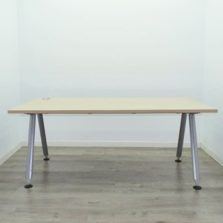 Mesa de dirección en maple y gris de 180cm 2