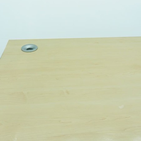 Mesa de dirección en maple y gris de 180cm