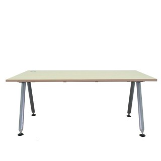 Mesa de dirección en maple y gris de 180cm