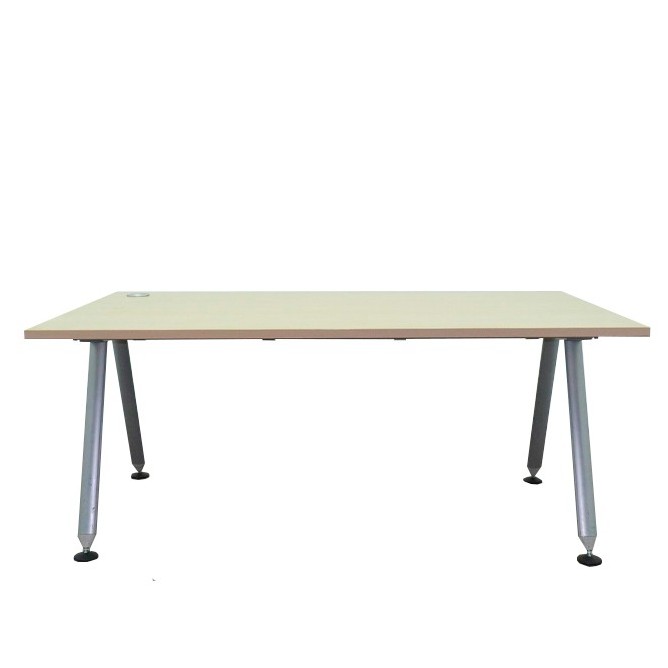 Mesa de dirección en maple y gris de 180cm
