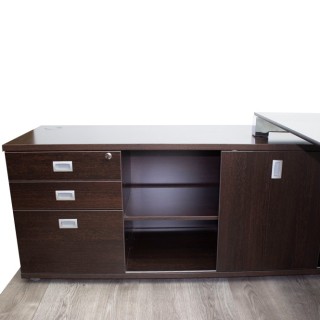 Mesa dirección con armario pedestal 2