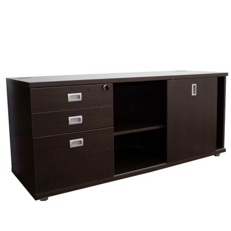 Mesa dirección con armario pedestal