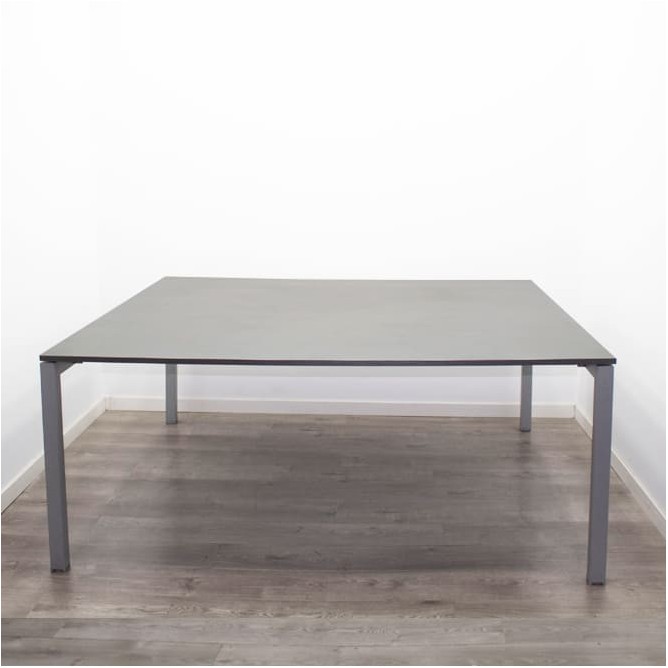 Mesa de juntas en gris ceniza de 180cm