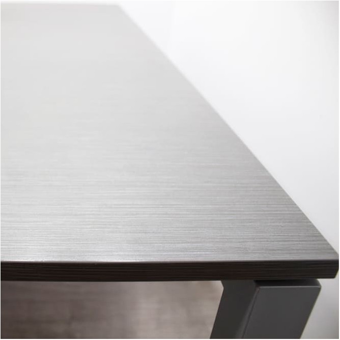 Mesa de juntas en gris ceniza de 180cm