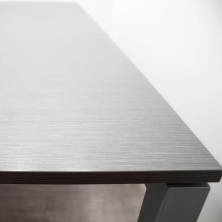 Mesa de juntas en gris ceniza de 180cm