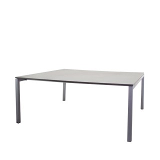 Mesa de juntas en gris ceniza de 180cm