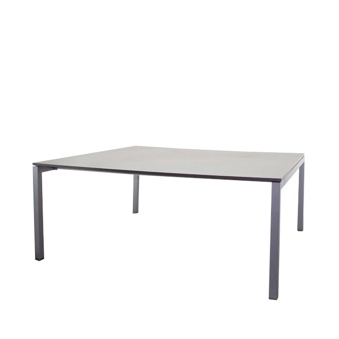 Mesa de juntas en gris ceniza de 180cm