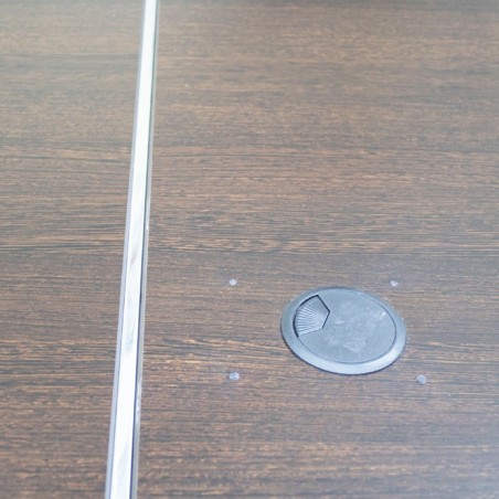 Mesa de juntas melamina wengué de 485cm