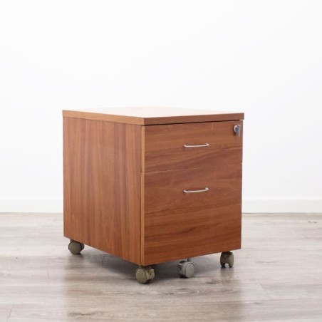 copy of Cajonera de cajón y archivo en haya con llave