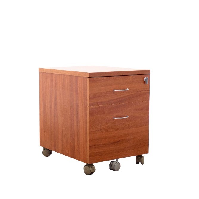 copy of Cajonera de cajón y archivo en haya con llave