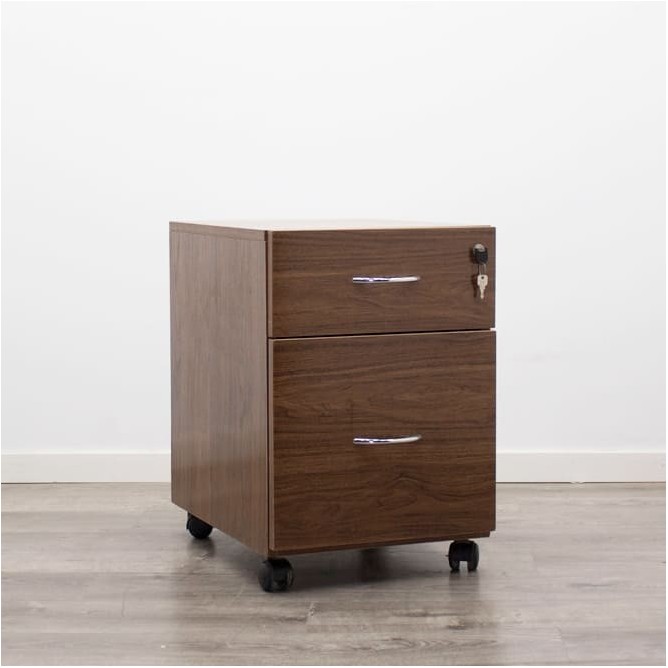 copy of copy of copy of Cajonera de cajón y archivo en haya con llave
