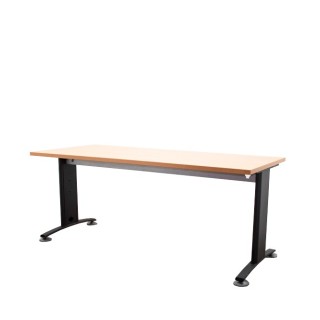 copy of Mesa operativa peral con pata en T invertida de 180cm