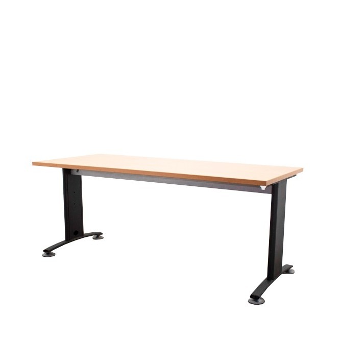 copy of Mesa operativa peral con pata en T invertida de 180cm