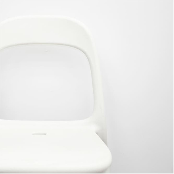 Silla colectividad polipropileno blanco