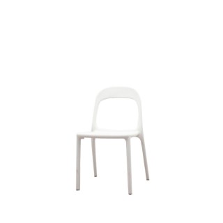 Silla colectividad polipropileno blanco