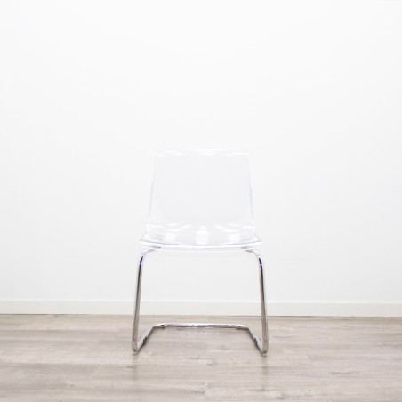 copy of Silla colectividad polipropileno blanco