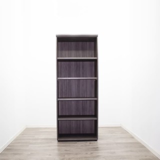 Armario alto melamina todo puerta en roble claro de 80cm - Mercaoficina 2