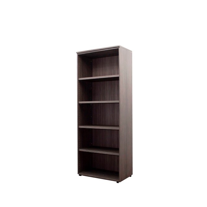 Armario alto melamina todo puerta en roble claro de 80cm - Mercaoficina