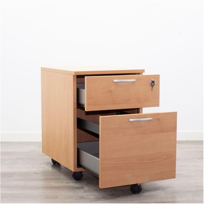copy of Cajonera cajón y archivo en melamina baco y gris