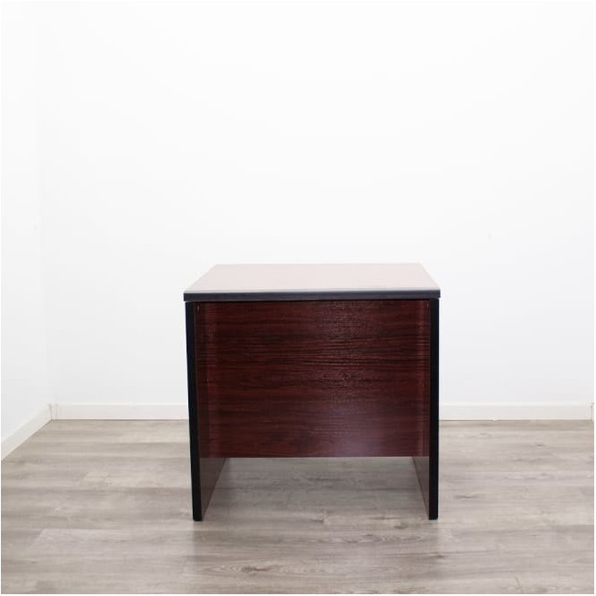Mesa auxiliar con ruedas y balda en gris o negra - Mercaoficina