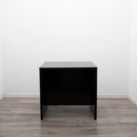 Mesa auxiliar con ruedas y balda en gris o negra - Mercaoficina