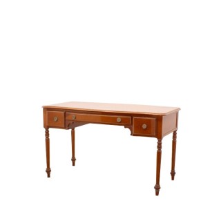 Mesa de dirección clásica en madera acabado roble