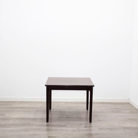Mesa de rincón clásica con 4 patas en nogal